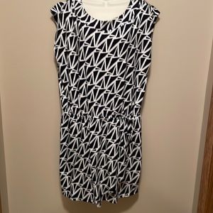 Black and white sundress